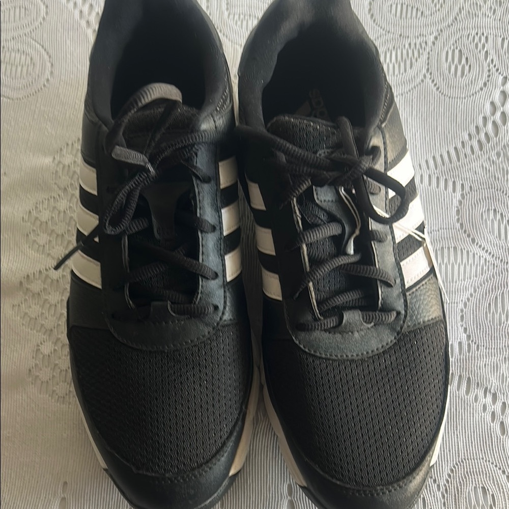 Adidas Black and White Sneakers